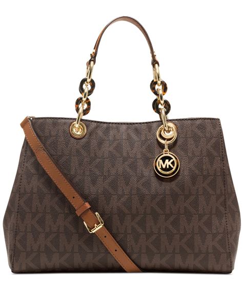 michael michael kors cynthia|Cynthia Small Signature Logo Satchel .